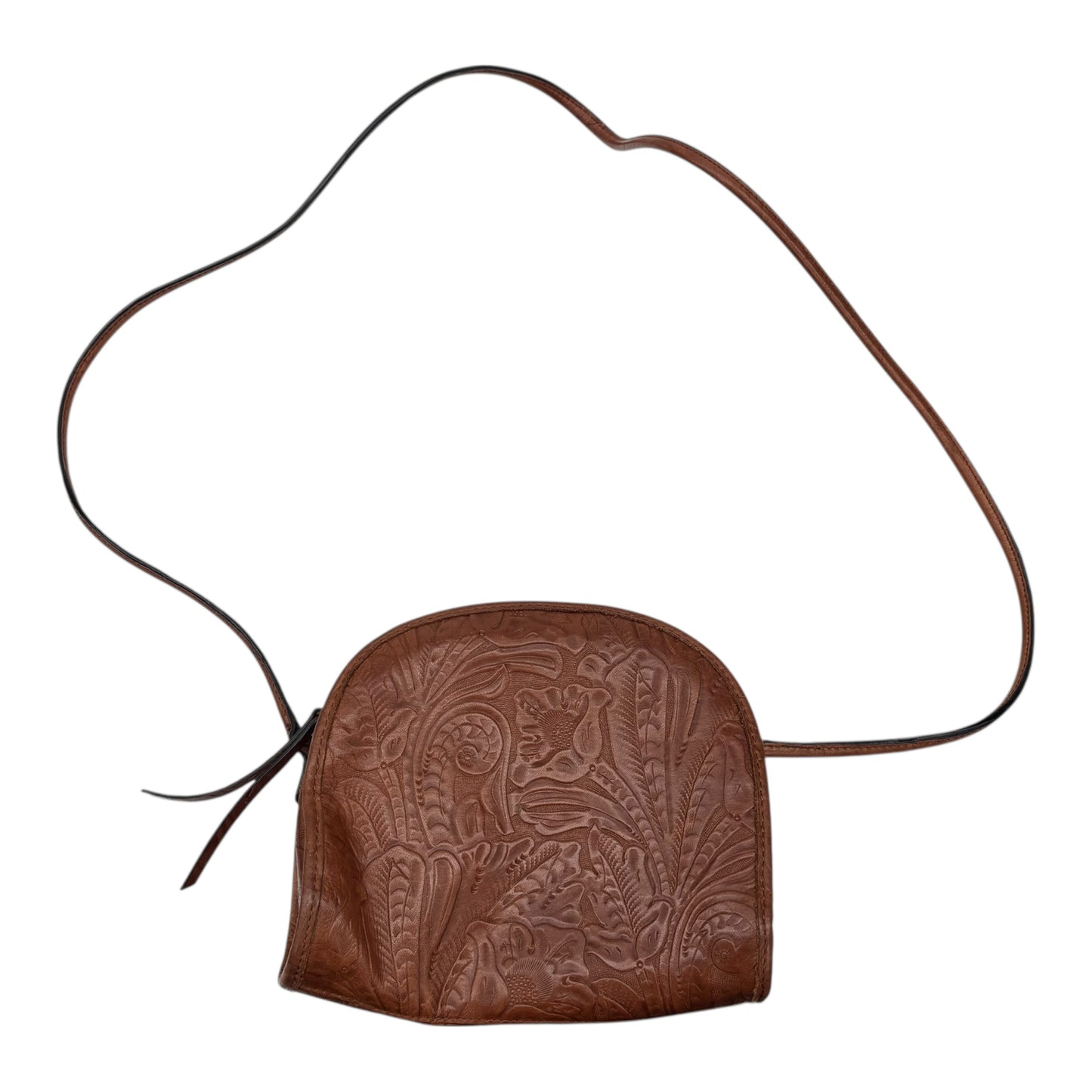 Crossbody Leather By Margot In Tan, Size:Medium