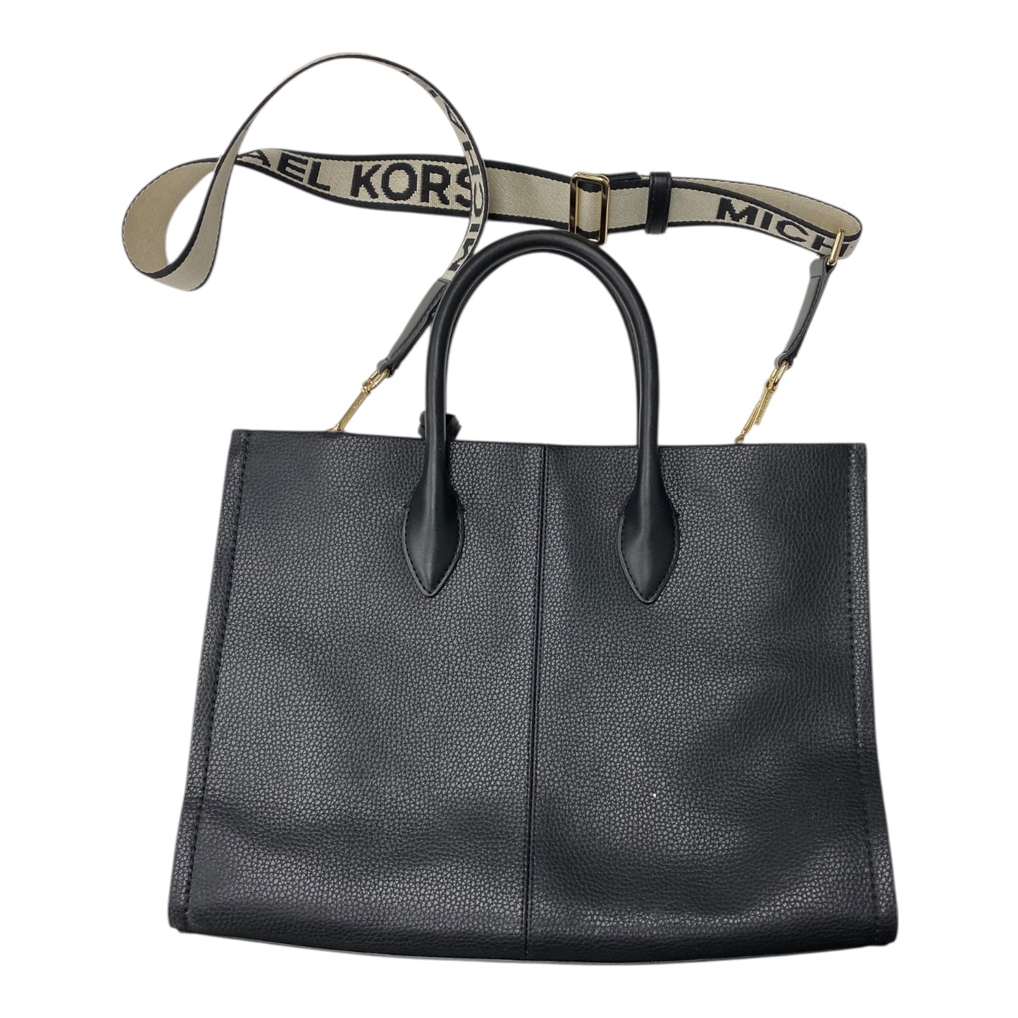 Handbag Designer By Michael Kors In Black, Size:Medium