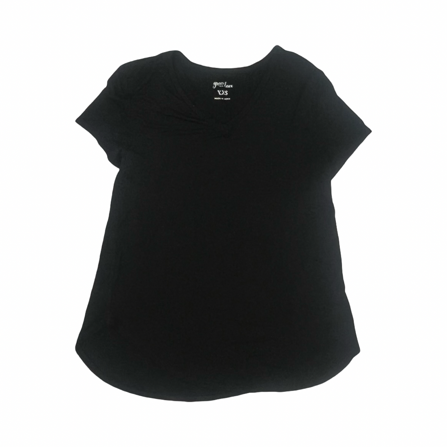 Top Ss By Grace & Lace In Black, Size:Xxs