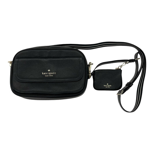 Crossbody Designer By Kate Spade In Black, Size:Medium