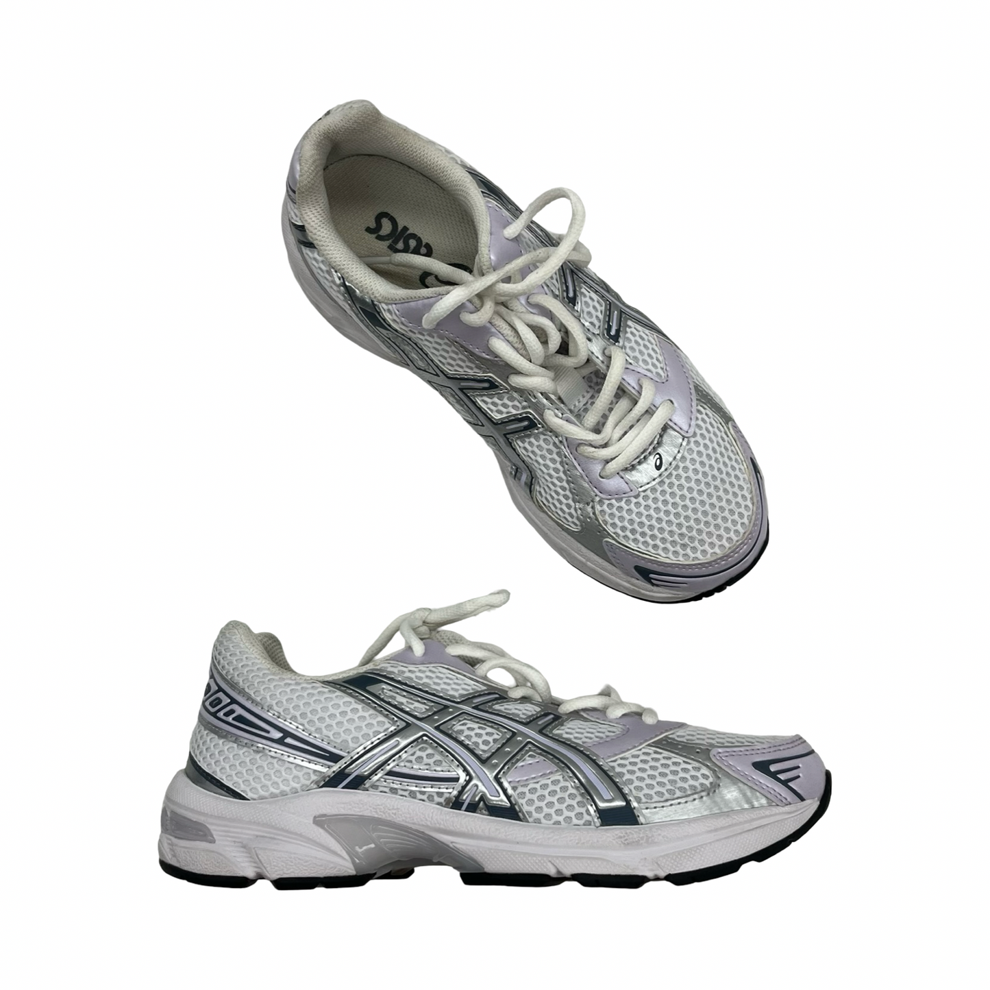 Shoes Athletic By Asics In Grey & White, Size:6.5