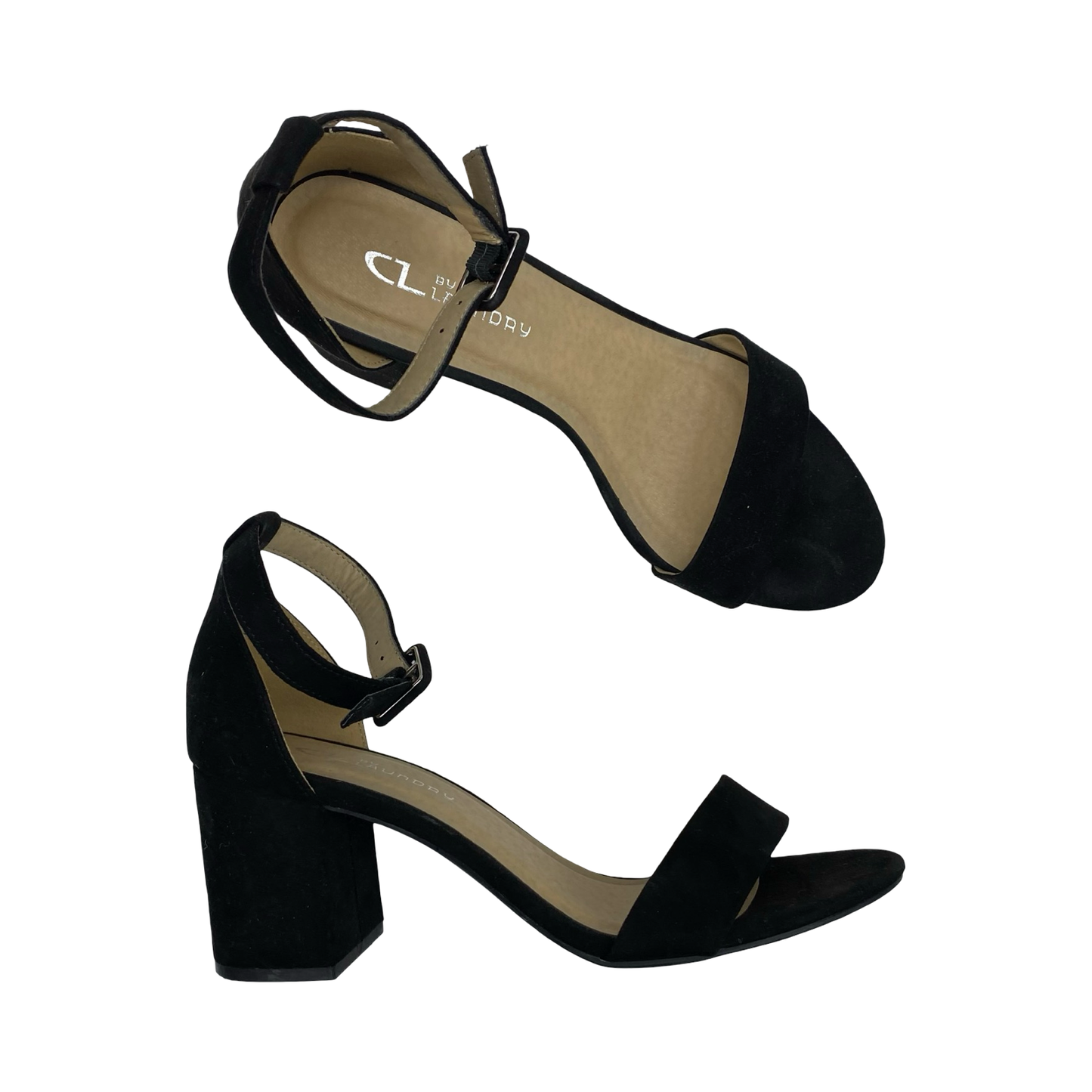 Sandals Heels Block By Cl By Chinese Laundry In Black, Size:8