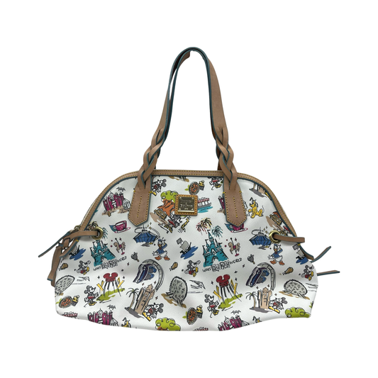 Handbag Designer By Dooney And Bourke In Multi, Size:Medium