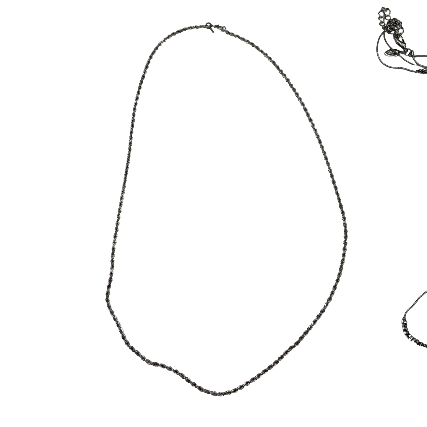 Necklace Chain By Monet In Silver