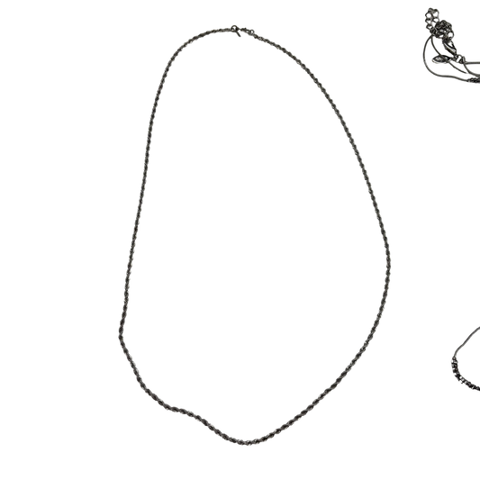 Necklace Chain By Monet In Silver