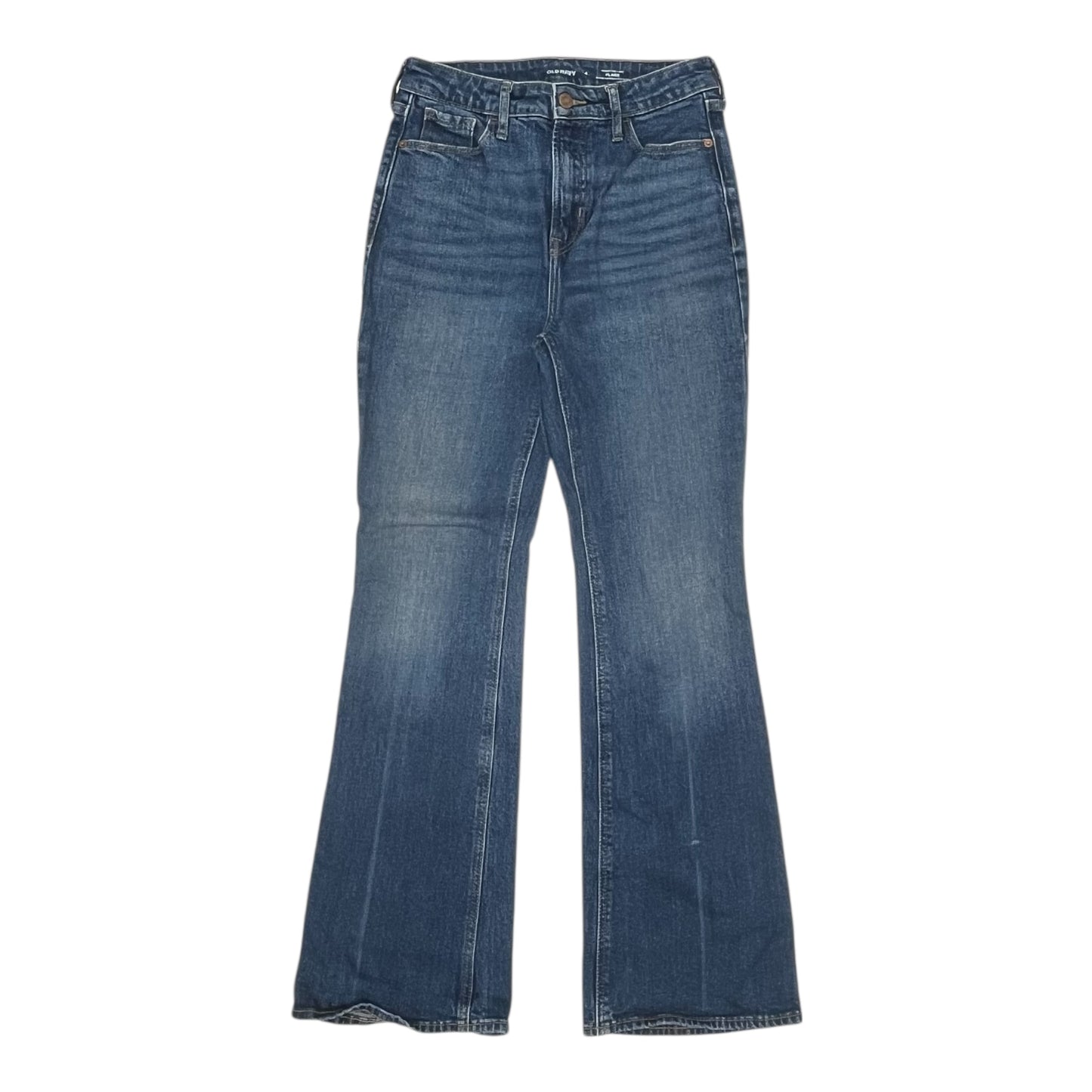 Jeans Flared By Old Navy In Blue Denim, Size:4