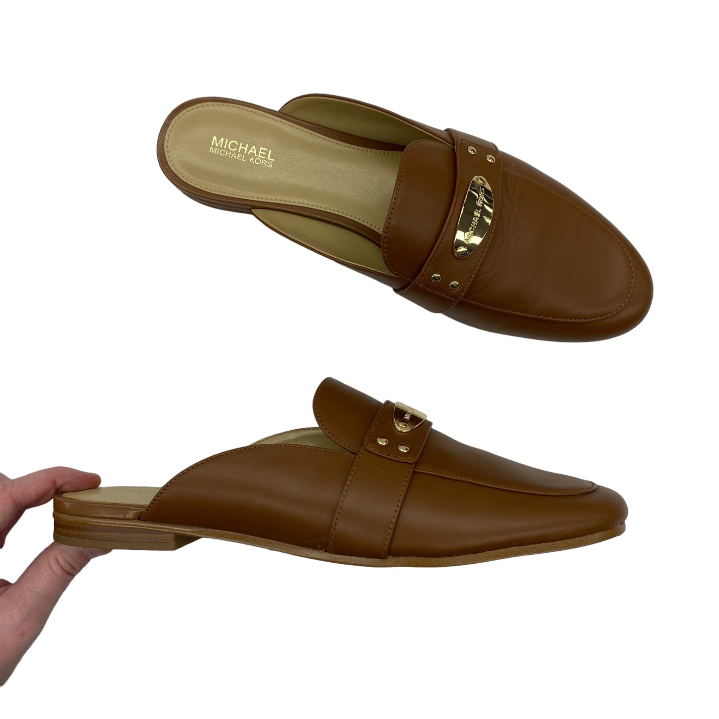 BROWN SHOES DESIGNER by MICHAEL KORS Size:8.5