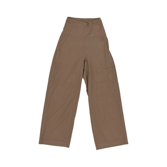 Athletic Pants By Lululemon In Brown, Size:Xs