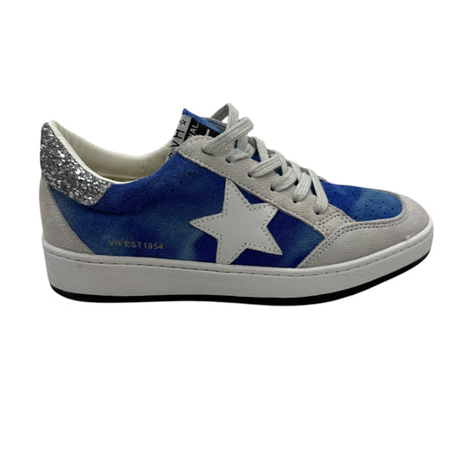 Shoes Sneakers By Vintage Havana In Blue & Grey, Size:7