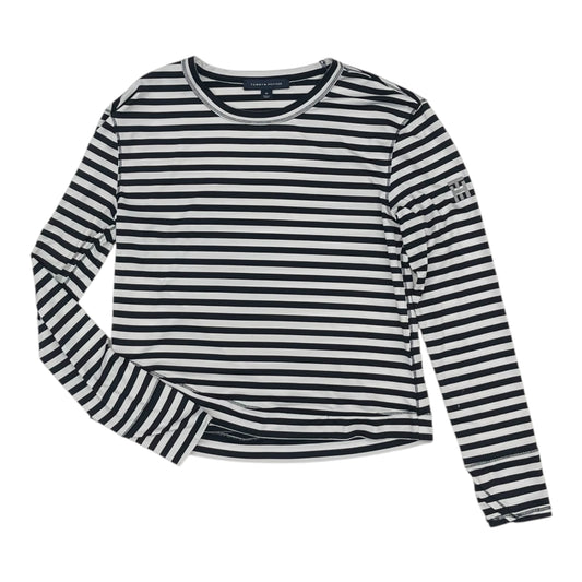 Top Ls By Tommy Hilfiger In Blue & White, Size:M