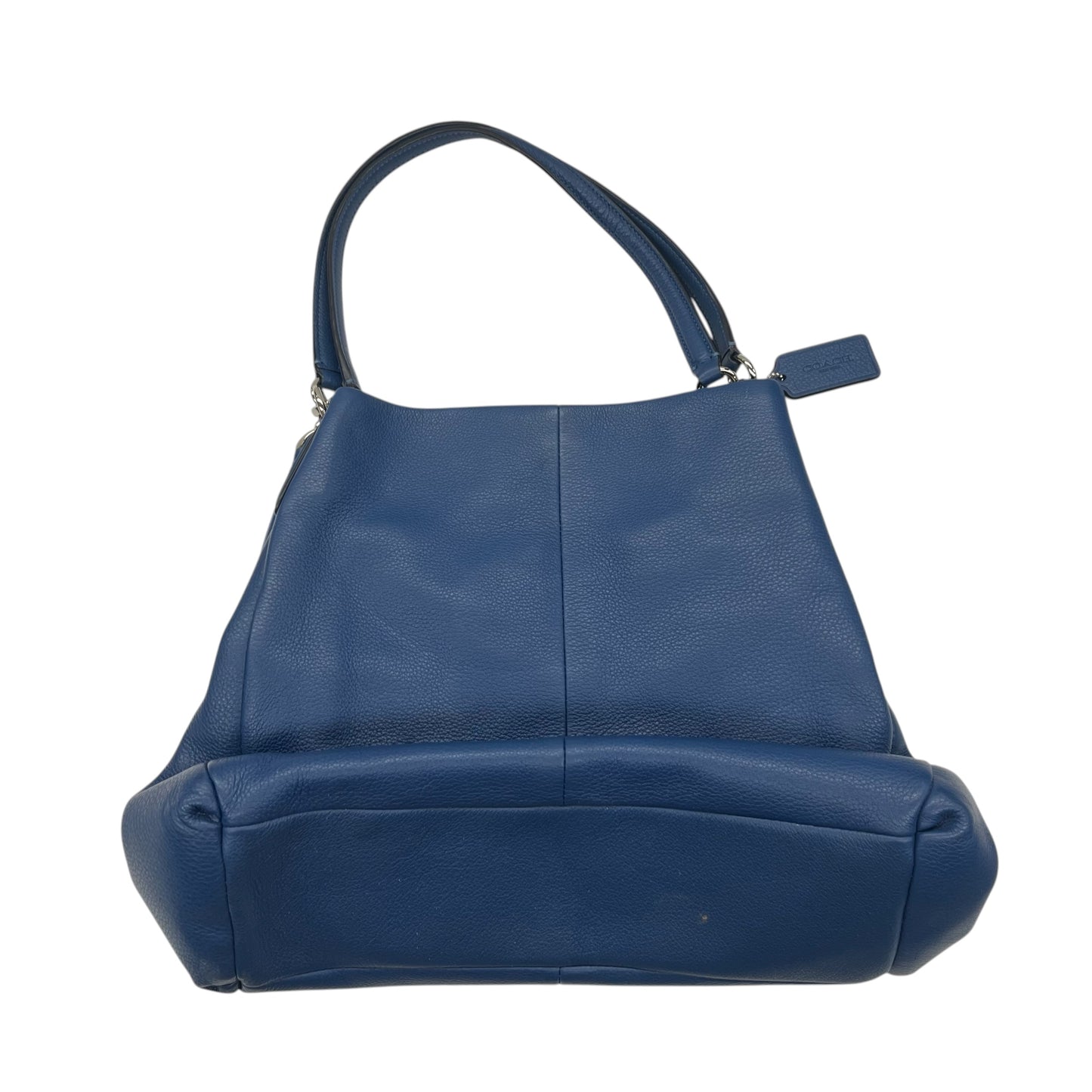 Handbag Designer By Coach In Blue, Size:Medium