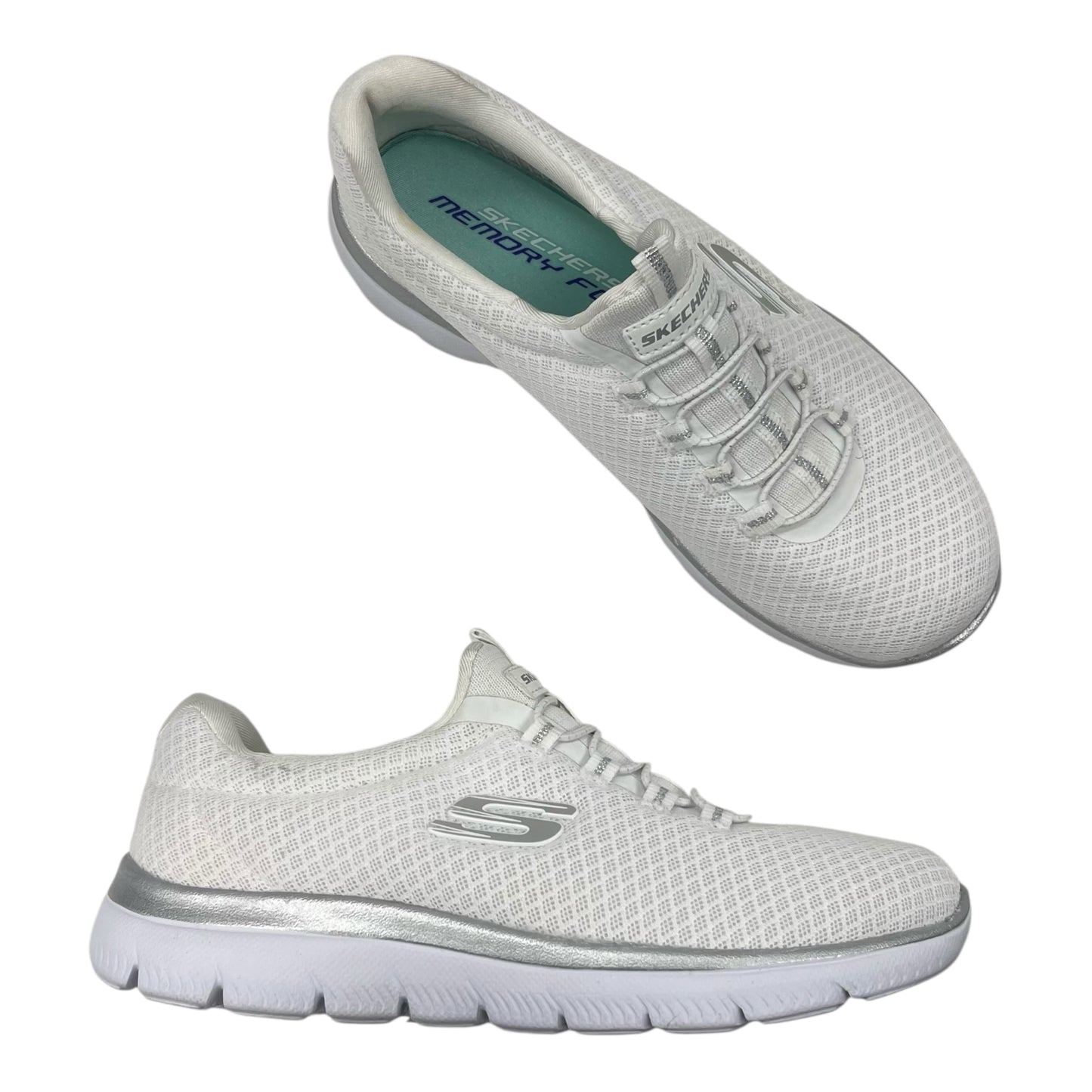 Shoes Sneakers By Skechers In Cream, Size:5