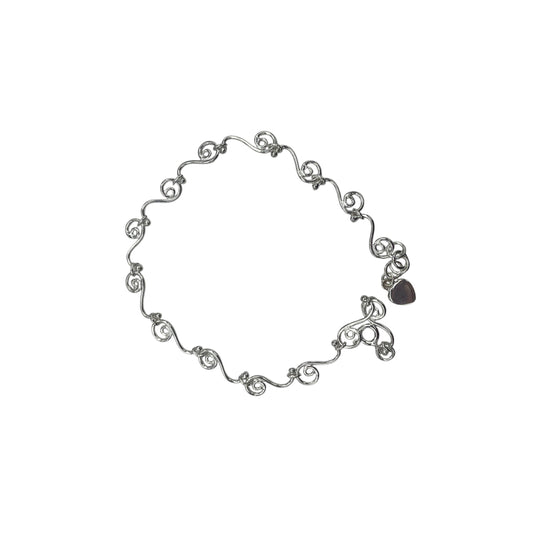 Bracelet Chain By Clothes Mentor In Silver