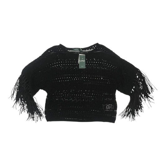 Sweater Ss By Lauren By Ralph Lauren In Black, Size:Xsp