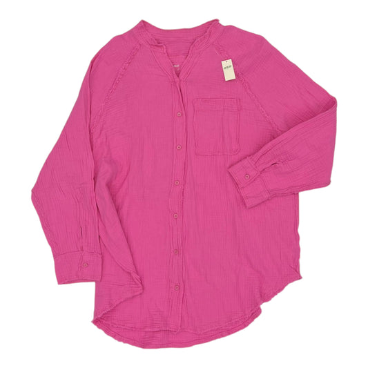 Top Ls By Aerie In Pink, Size:S