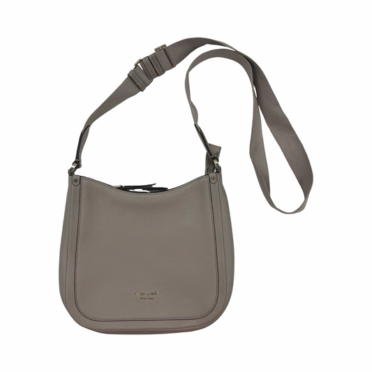 Crossbody Designer By Kate Spade In Taupe, Size:Medium