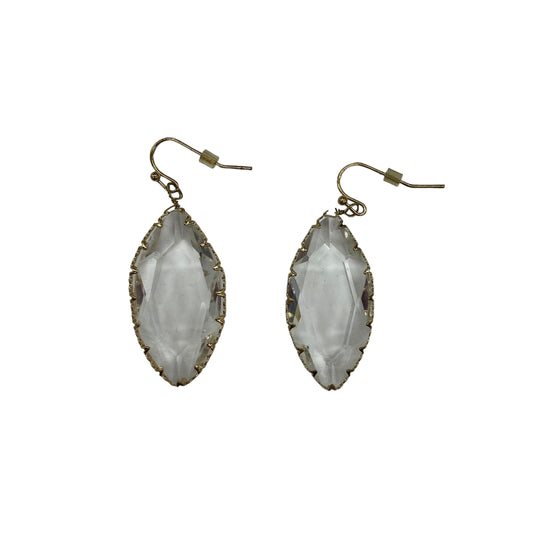 CLEAR EARRINGS DANGLE/DROP by CLOTHES MENTOR