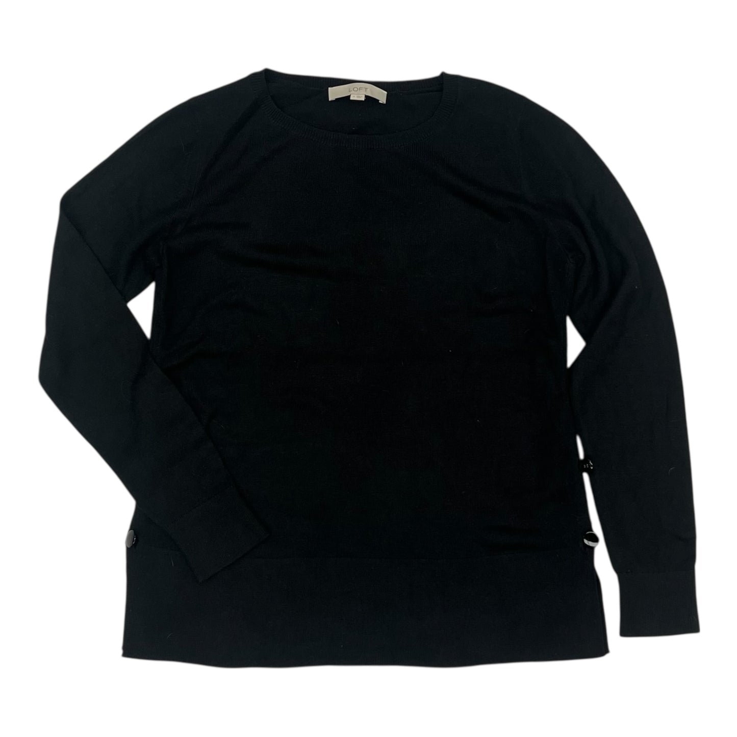Sweater By Loft In Black, Size:M
