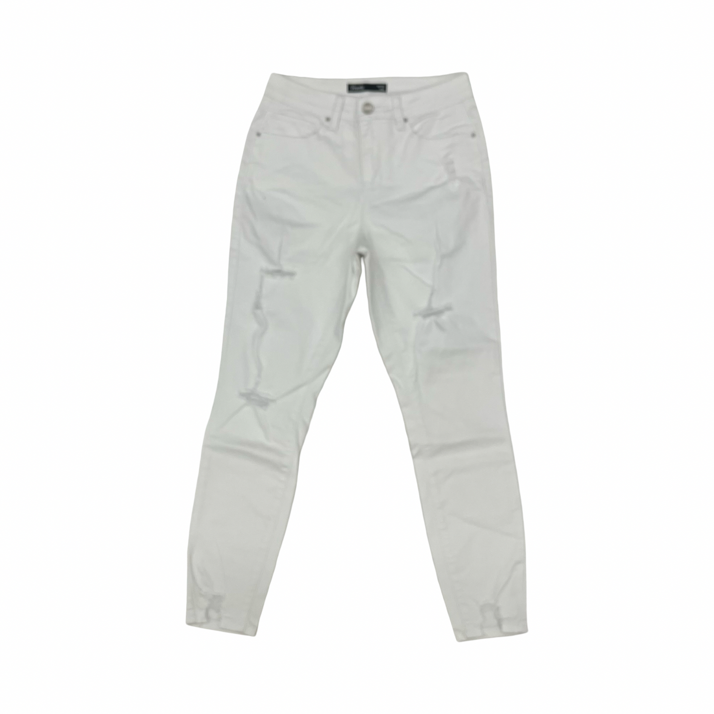 Jeans Skinny By Royalty In White, Size:6
