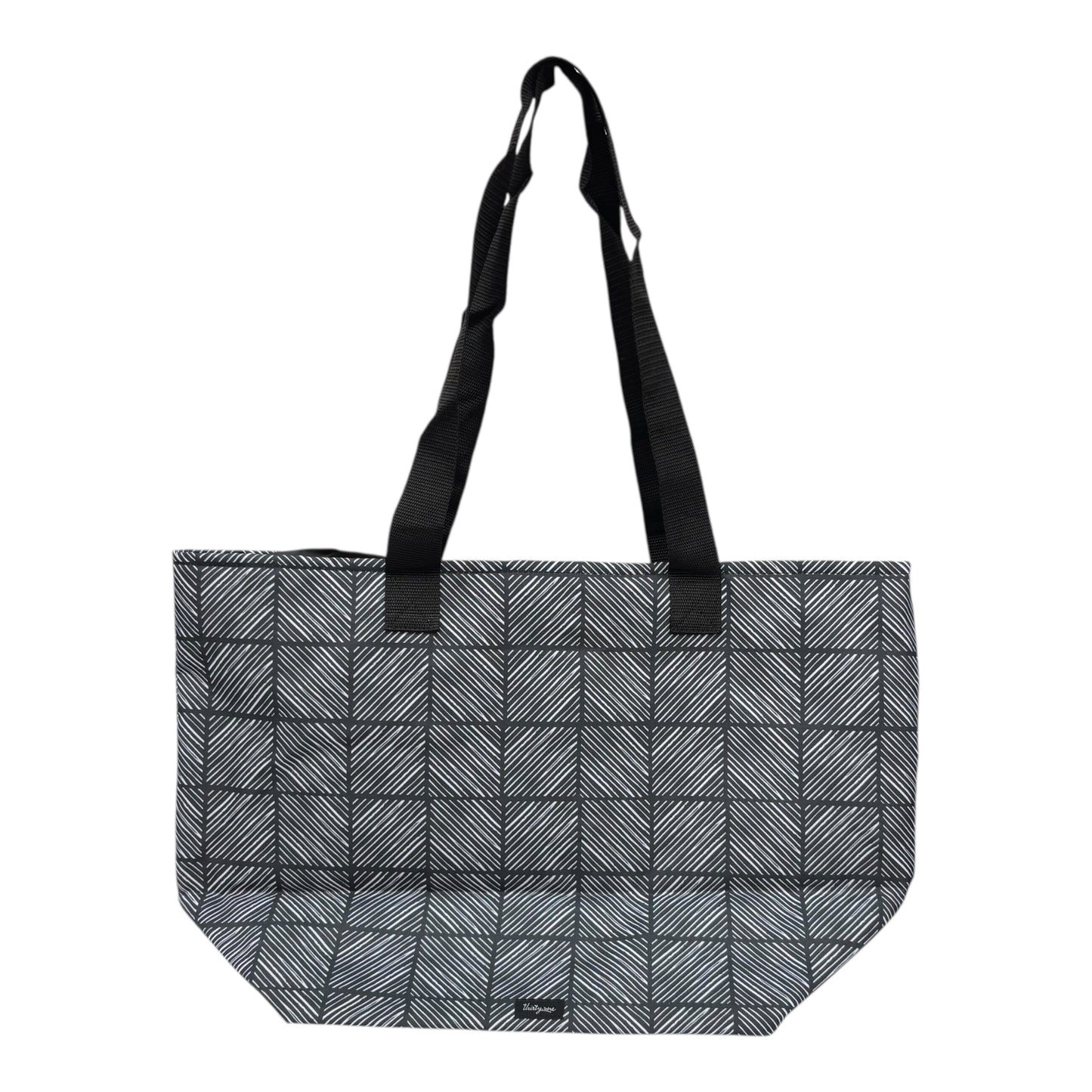 Tote By Thirty One In Black & White, Size:Large