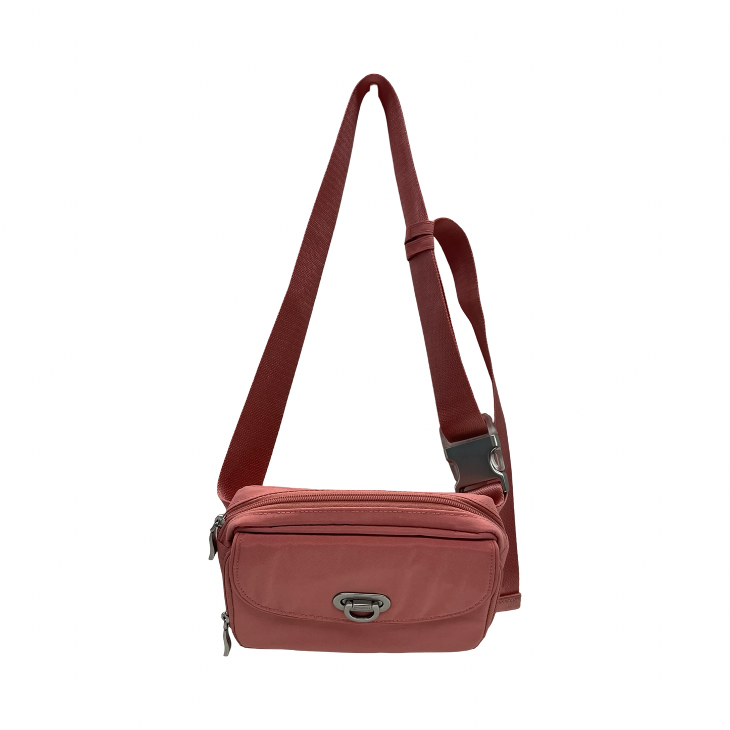 Crossbody By Baggallini In Pink, Size:Small