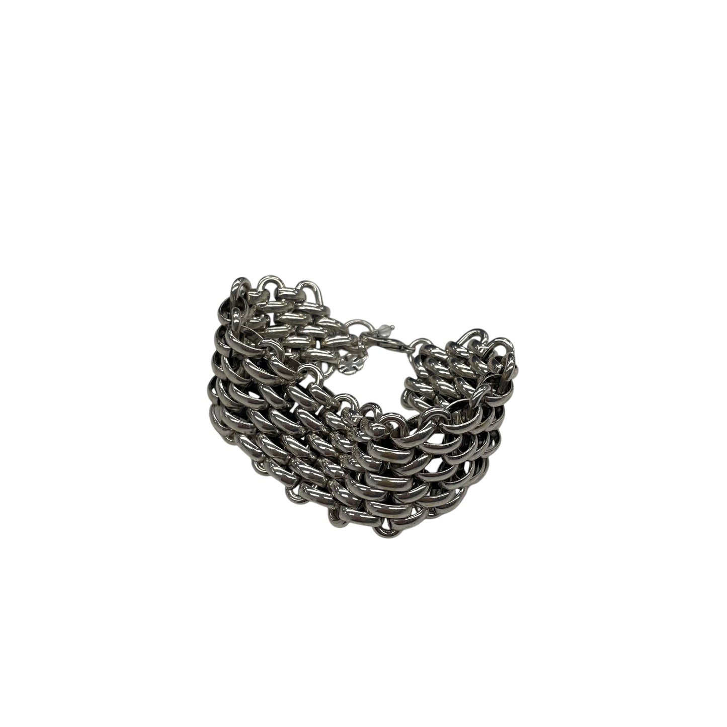 Bracelet Chain By Clothes Mentor In Silver