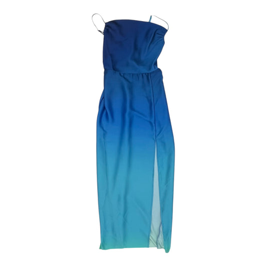 Dress Party Midi By Promesa In Blue, Size:S