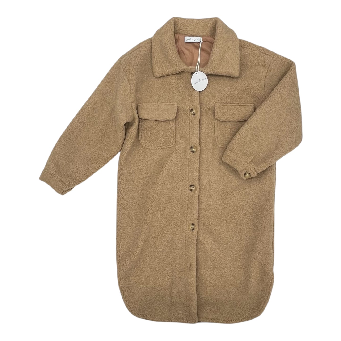 Coat Peacoat By Petal & Pup In Brown, Size:S