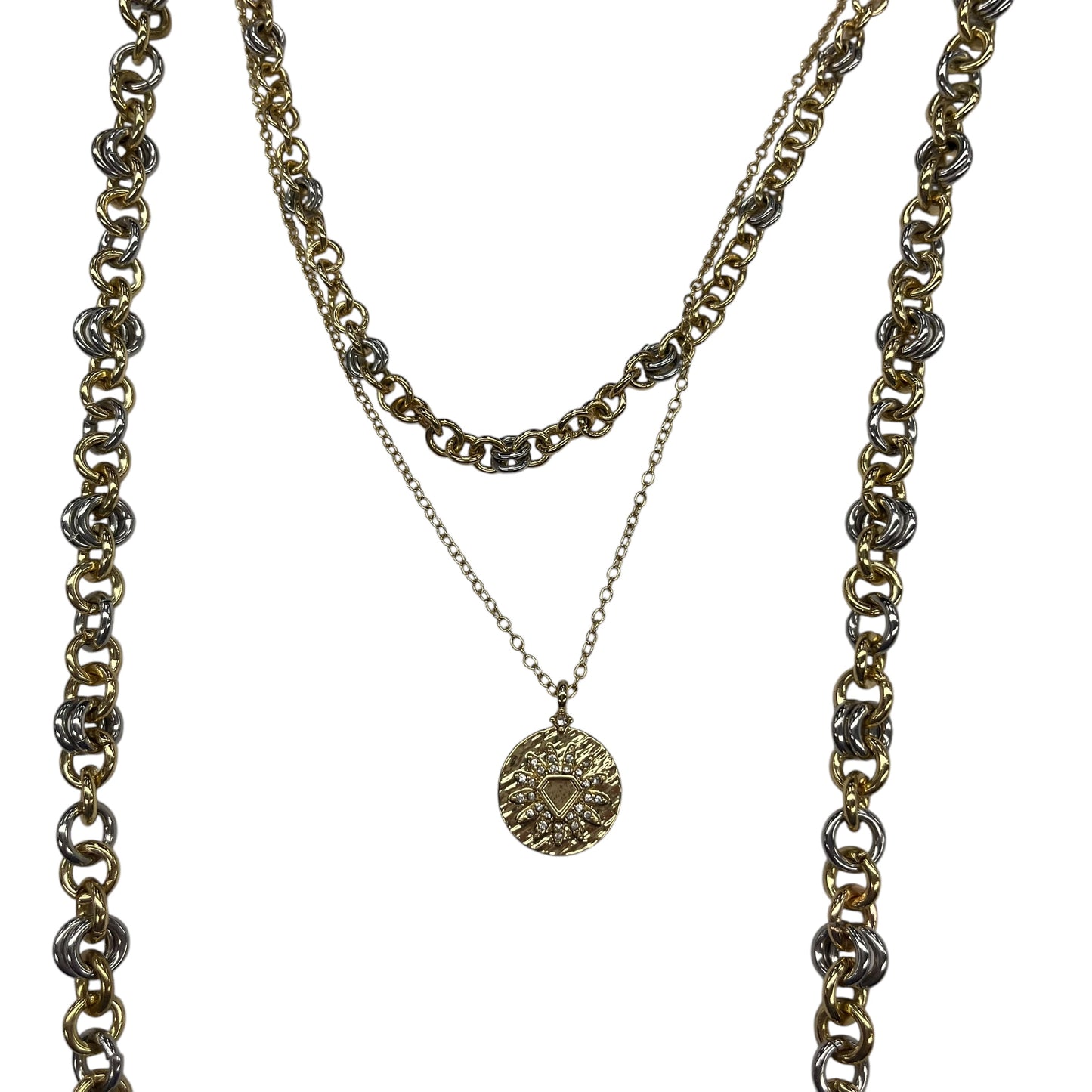 Necklace Layered By White House Black Market In Gold