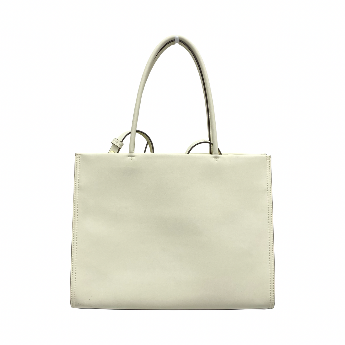 Handbag Designer By Tory Burch In Cream, Size:Medium