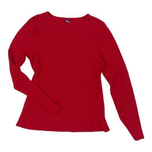 Top Ls By Old Navy In Red, Size:Xl