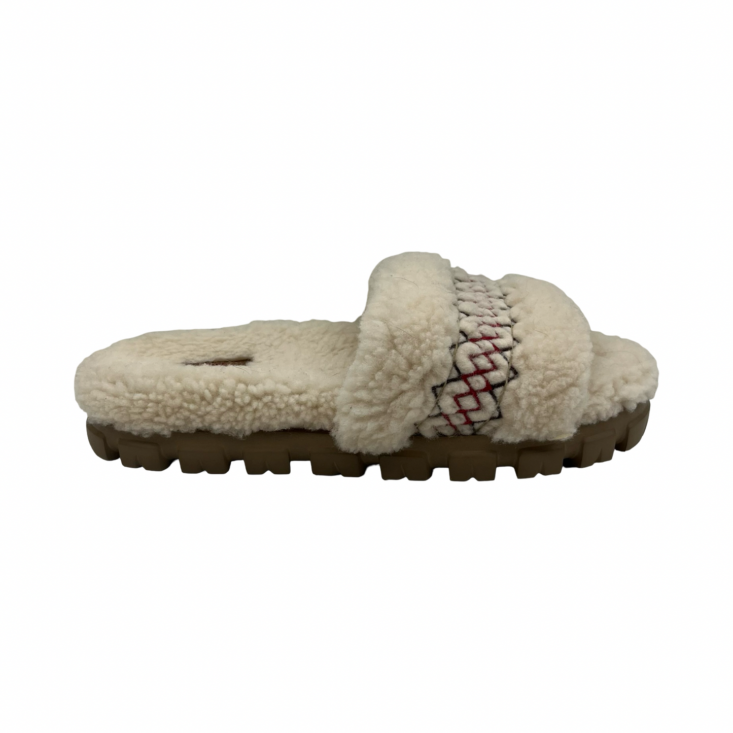 Slippers Designer By Ugg In Cream, Size:8