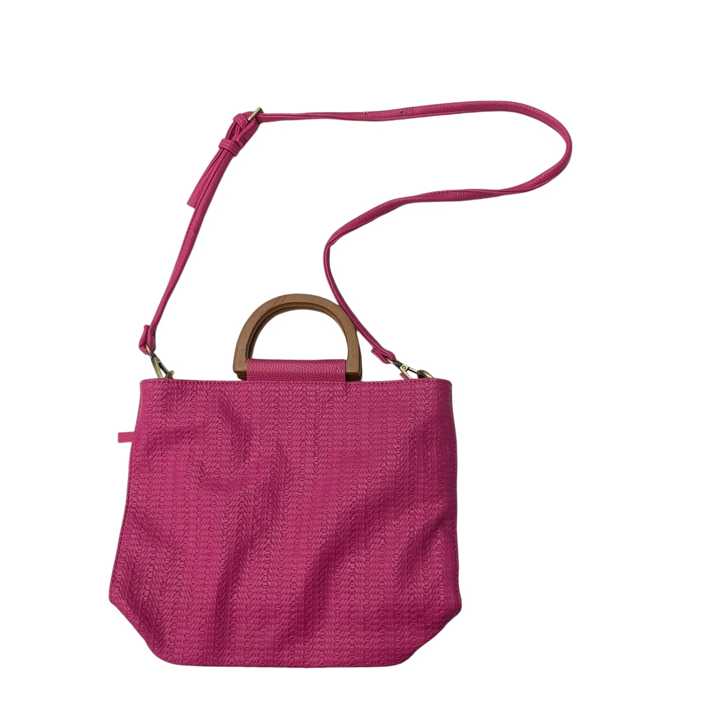 Handbag By Joy Susan In Pink, Size:Medium