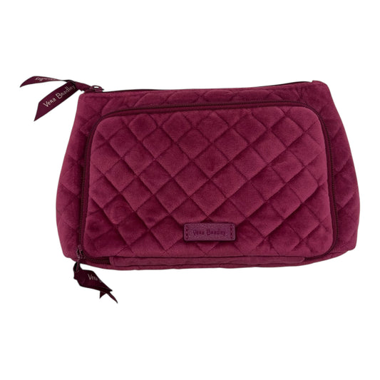 Makeup Bag By Vera Bradley In Pink, Size:Medium
