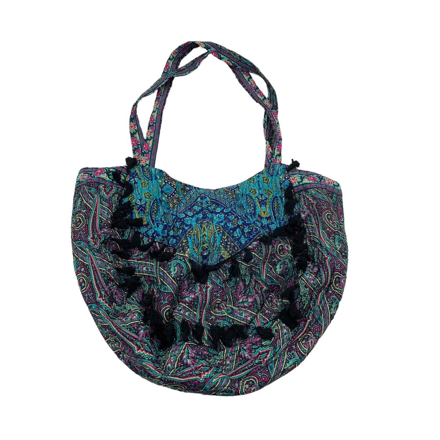 TEAL TOTE by EARTHBOUND Size:MEDIUM