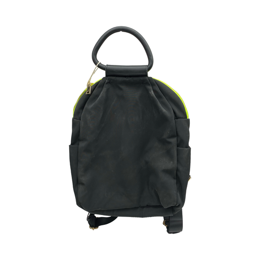 Backpack By Madison West In Black & Green, Size:Medium