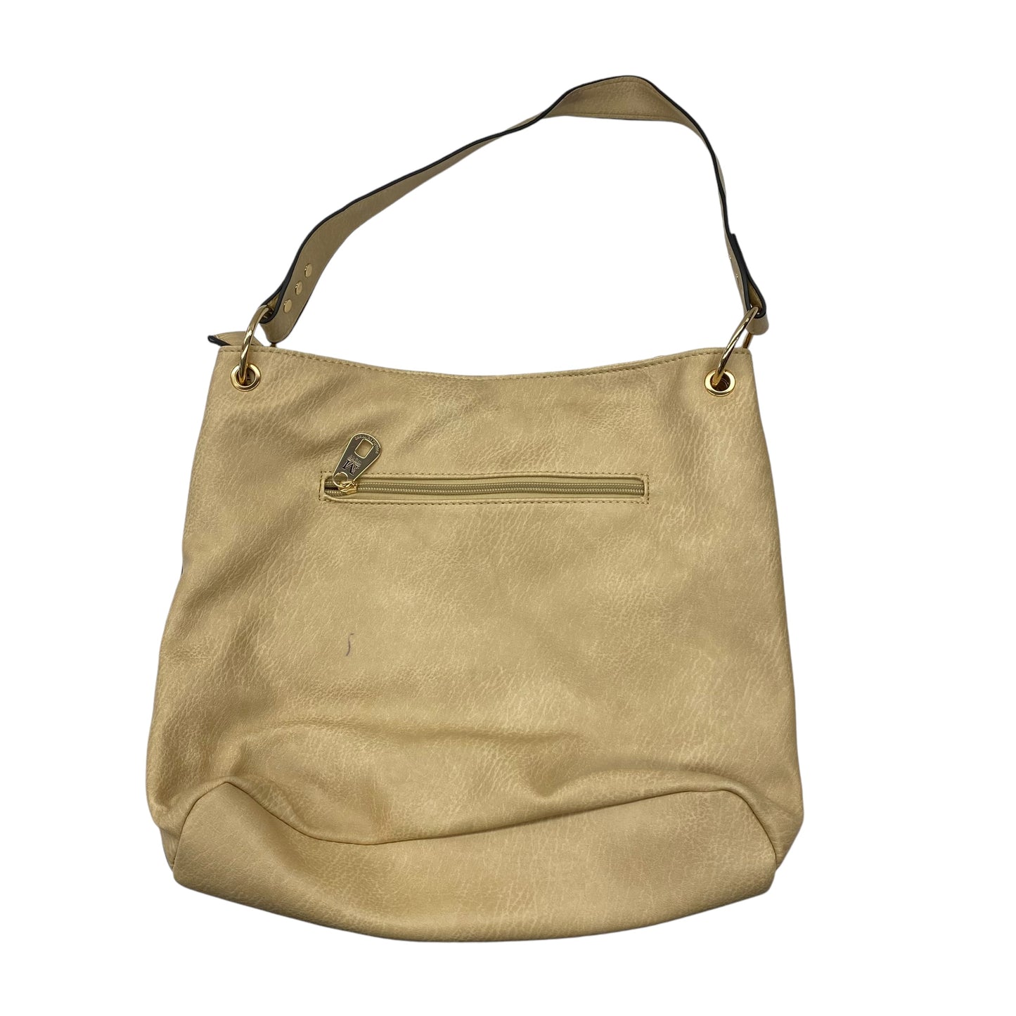 TAN HANDBAG by CLOTHES MENTOR Size:LARGE