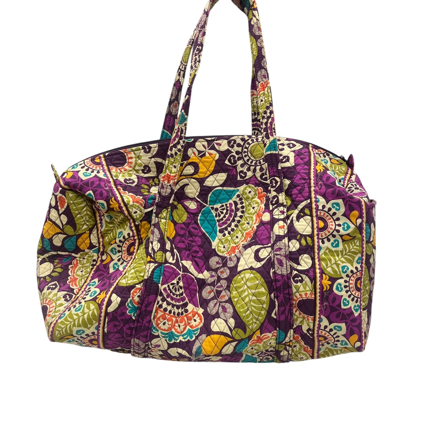 Duffle And Weekender By Vera Bradley In Purple, Size:Medium