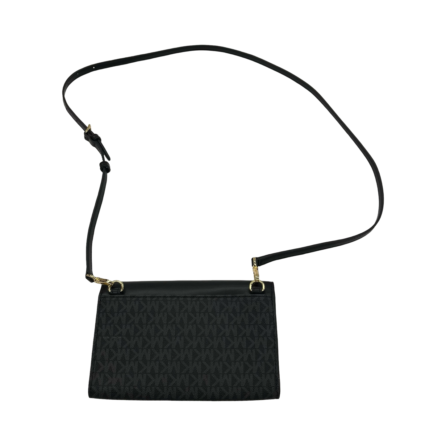 Crossbody Designer By Michael Kors In Black & Grey, Size:Small