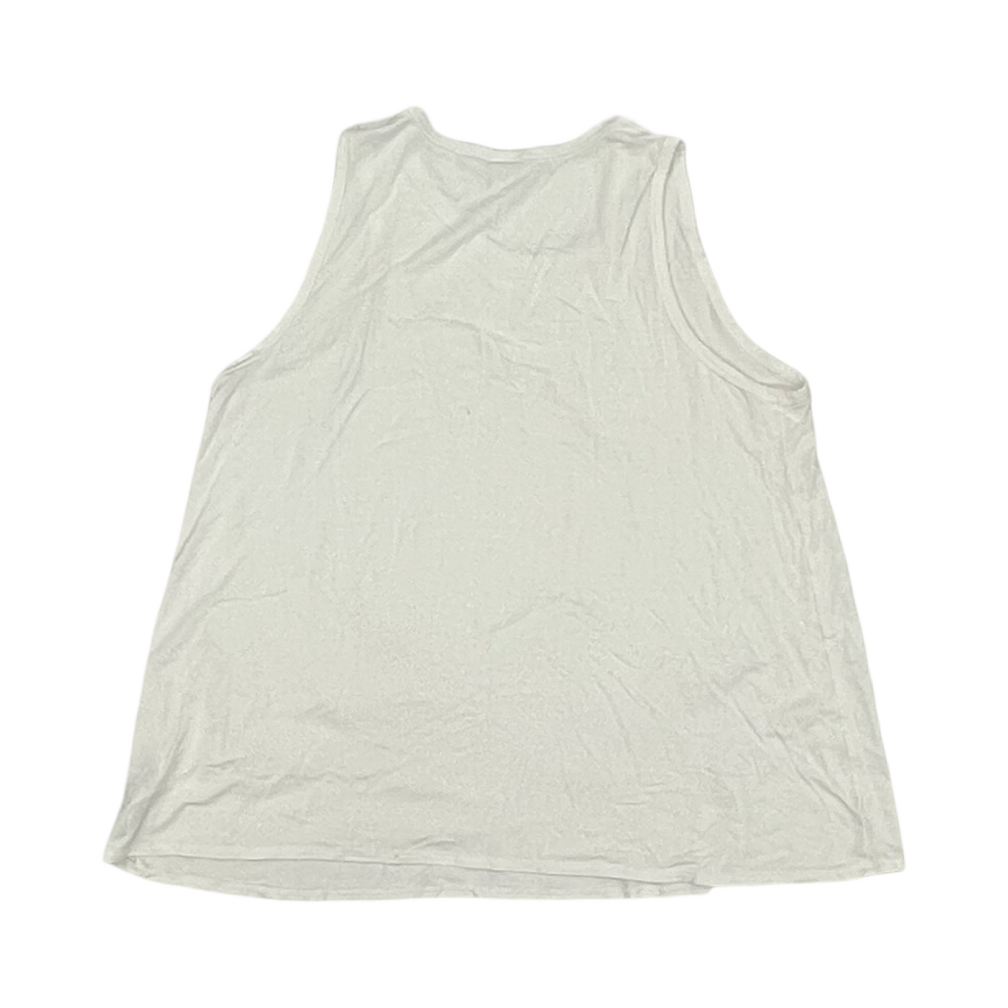 Top Sleeveless By Old Navy In White, Size:L