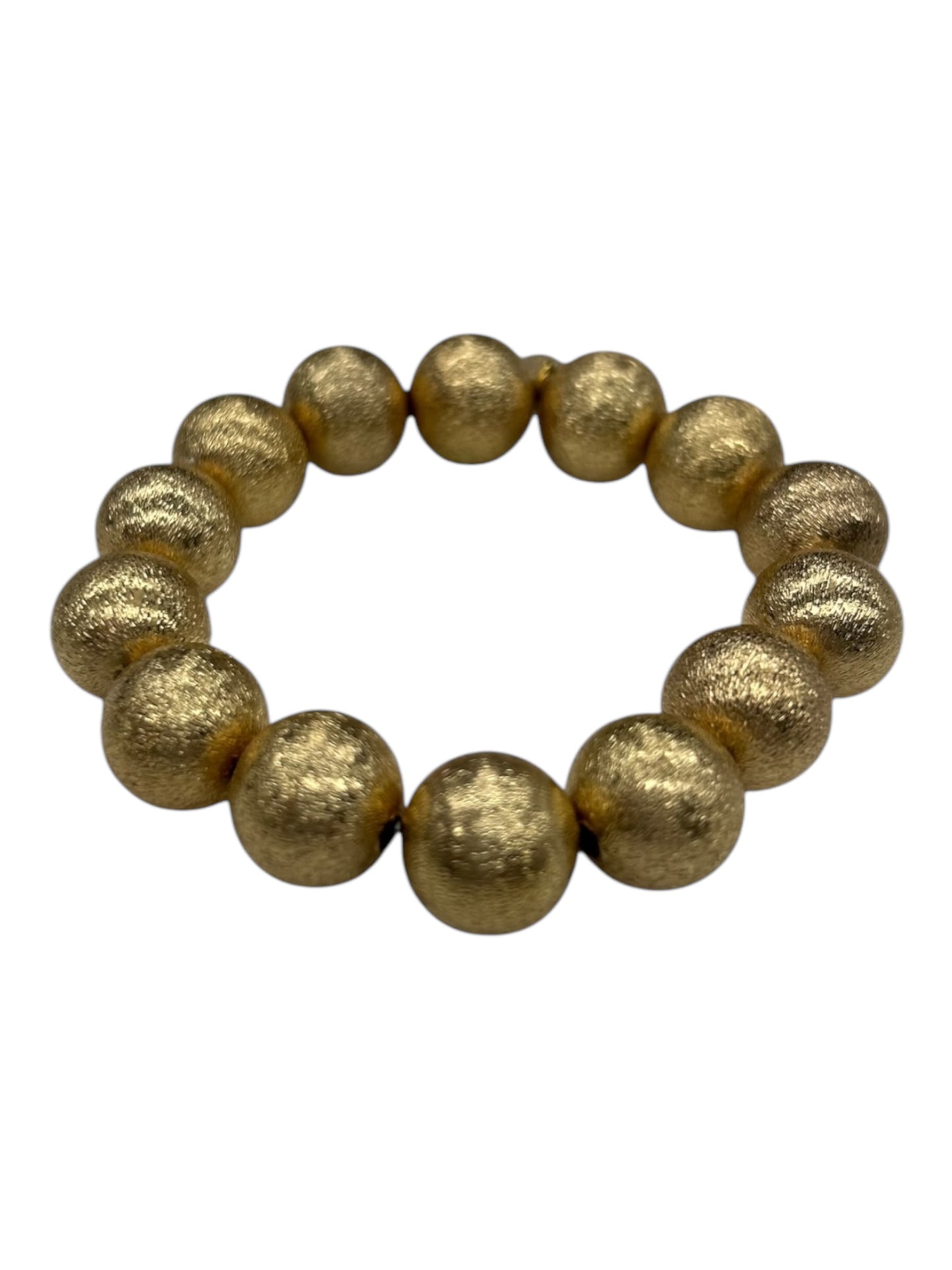 Bracelet Beaded By Plunder In Gold