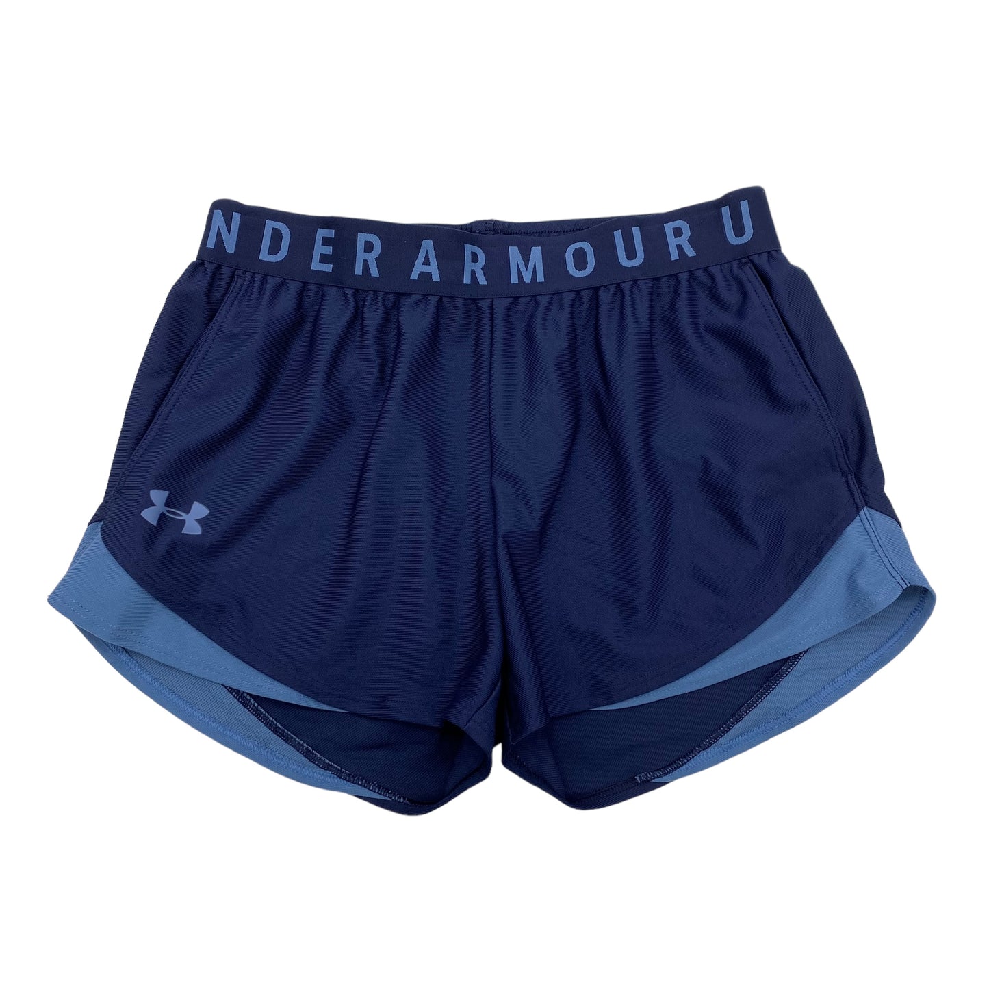 BLUE ATHLETIC SHORTS by UNDER ARMOUR Size:XS