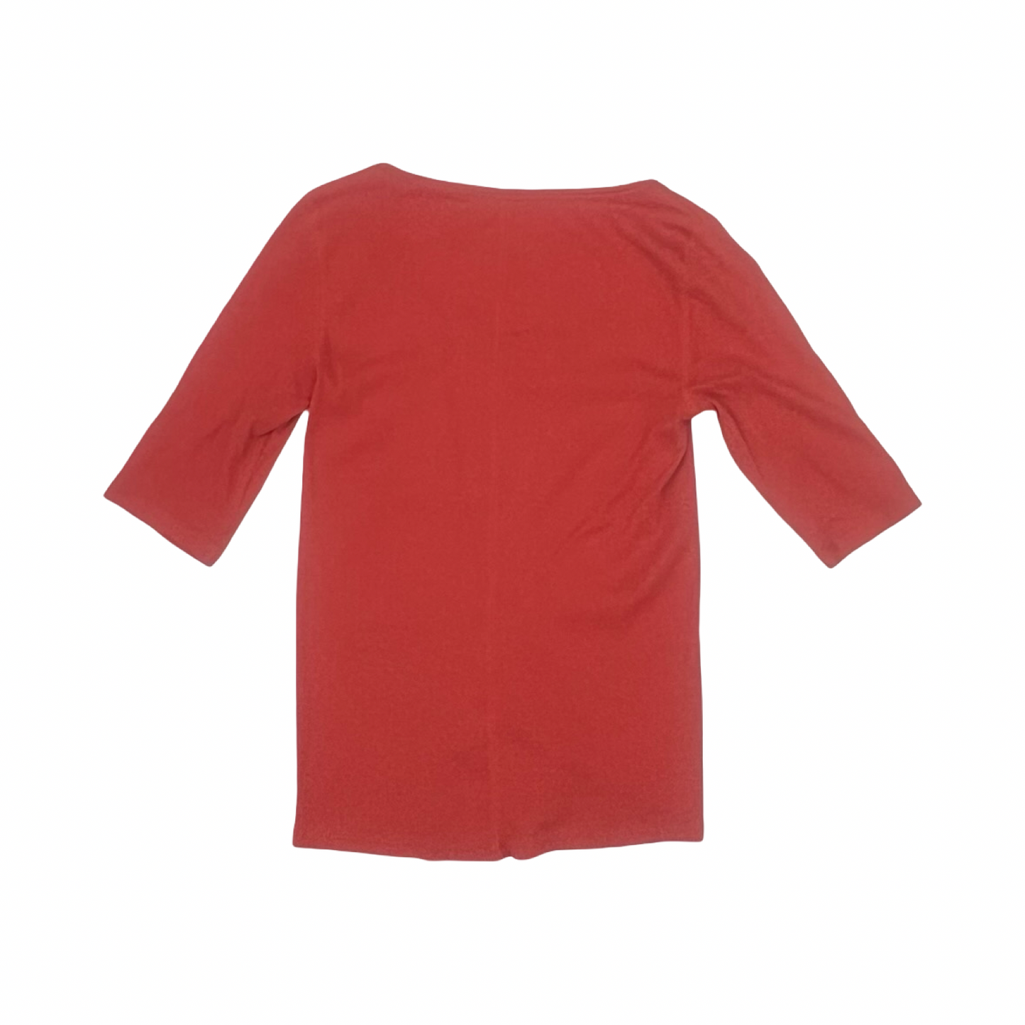 Top Ss By Everlane In Orange, Size:M