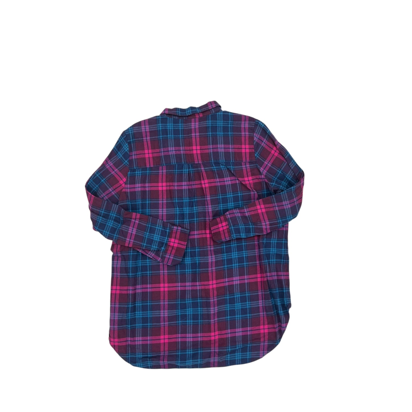 Top Ls By Joules In Plaid Pattern, Size:L