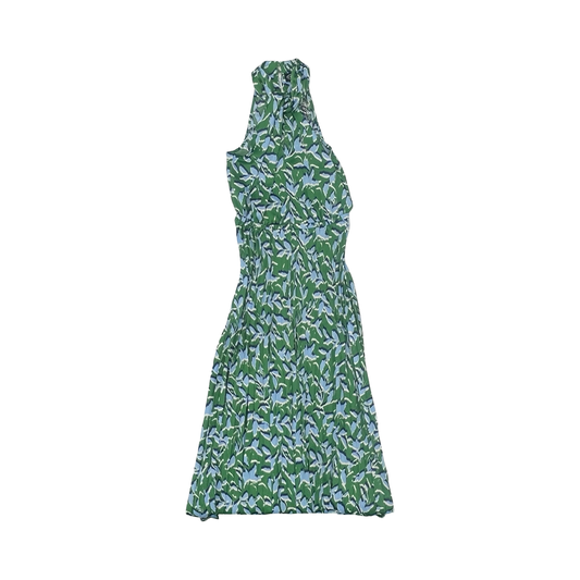 Dress Party Midi By Scoop In Blue & Green, Size:Xs