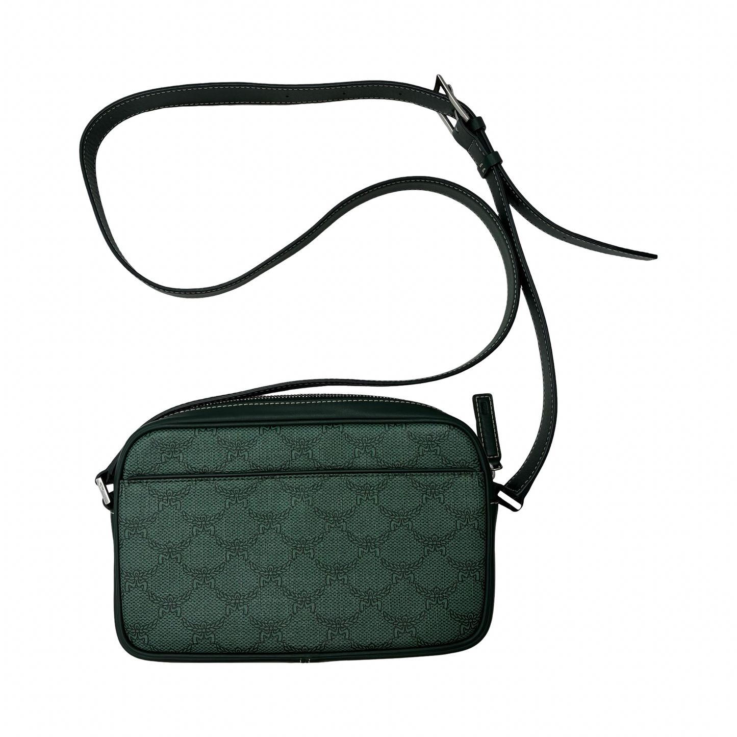 Crossbody Luxury Designer By Mcm In Green, Size:Medium