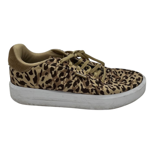 Shoes Sneakers By Adidas In Animal Print, Size:10