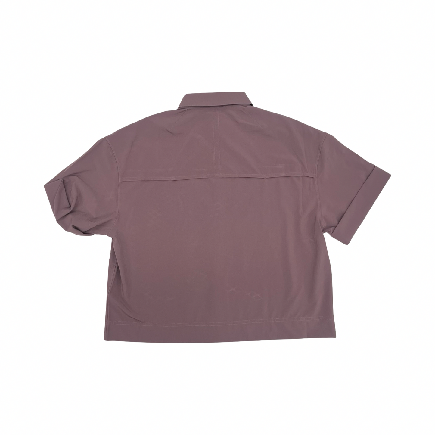 Athletic Top Ss By Athleta In Mauve, Size:M