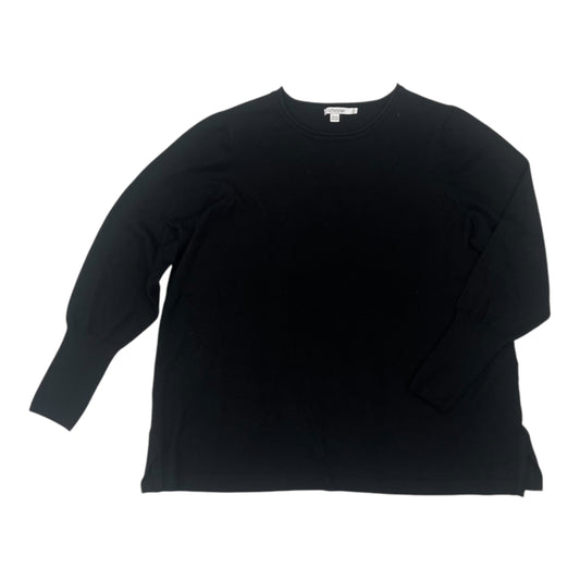 Top Ls By Chicos In Black, Size:Xl