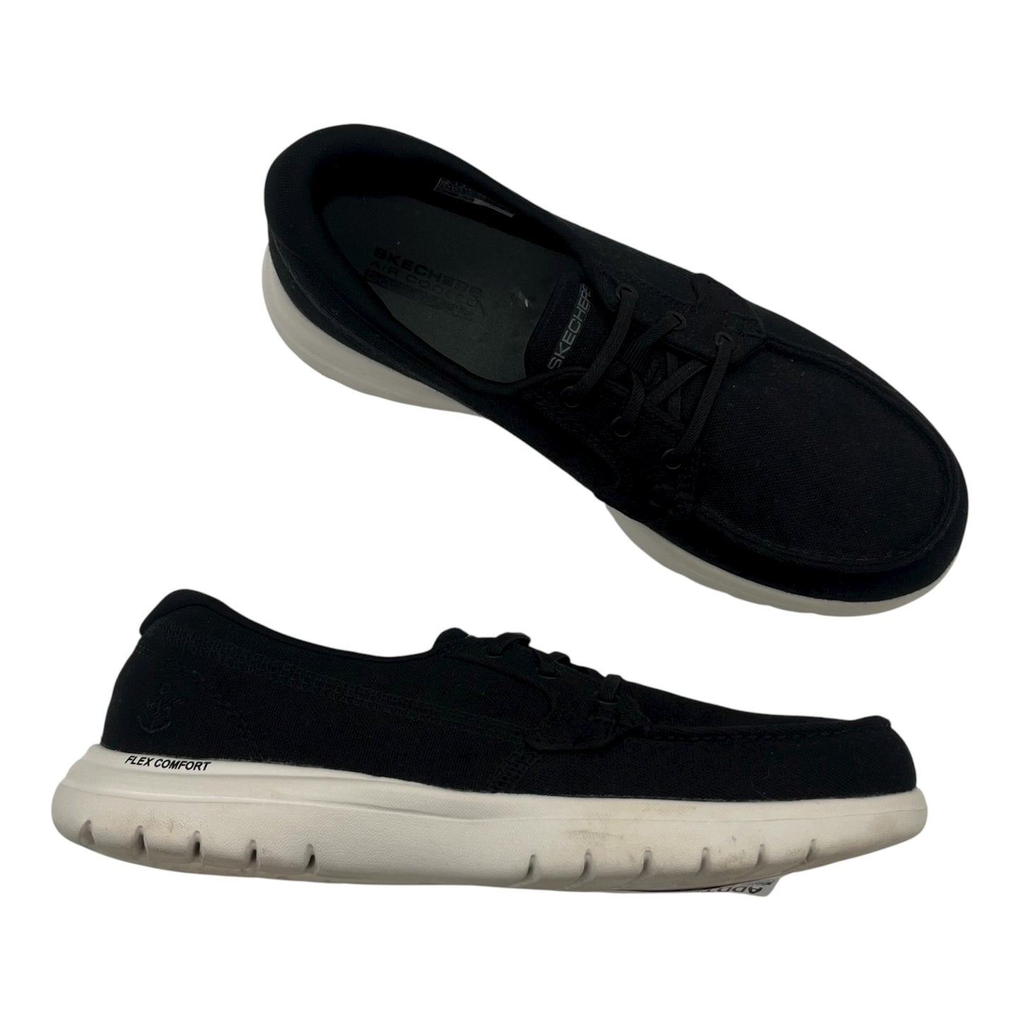Shoes Flats By Skechers In Black, Size:6
